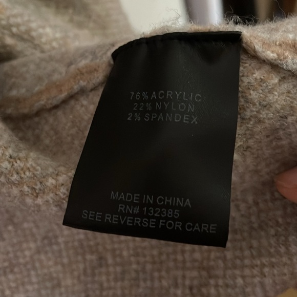 Love Token Colorblock Open Front Cardigan - Picture 5 of 5